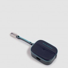 Custodia Piquadro in pelle per Airpods Pro Bluesquare Custodia Piquadro in pelle per Airpods Pro Bluesquare