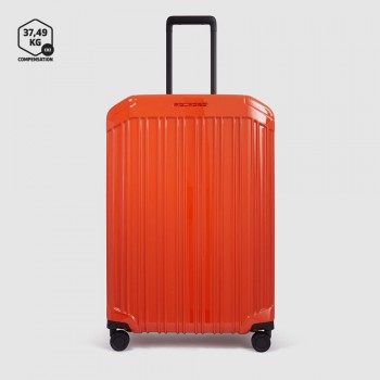 Trolley Piquadro medio 4 ruote in policarbonato PQ-Light