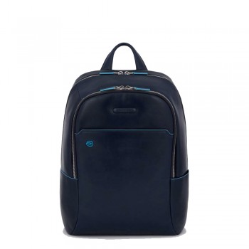 Zaino Piquadro porta pc in pelle Blue Square