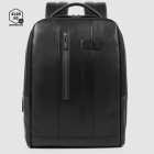 Zaino Piquadro porta pc e cavo antifurto in pelle Urban