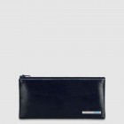 Astuccio portachiavi Piquadro in pelle Blue Square