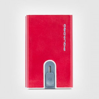 Porta carte di credito Piquadro con porta banconote RFID B2R Porta carte di credito Piquadro con porta banconote RFID B2R