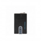 Porta carte di credito Piquadro con porta monete RFID B2R