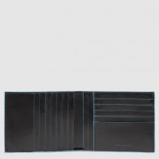 Portafoglio Piquadro con 12 porta carte di credito Blue Square