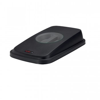 Coperchio per cestino SELECTO - con maniglia - nero - Rotho Coperchio per cestino SELECTO - con maniglia - nero - Rotho