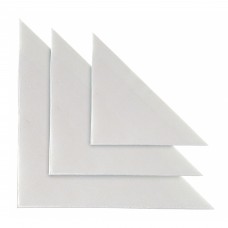 Busta autoadesiva TR 10 - triangolare - PVC - 10 x 10 cm - trasparente - Sei Rota - conf. 10 pezzi