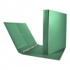 Raccoglitore Nettuno - 4 anelli tondi 30 mm - dorso 3,5 cm - 22x30 cm - verde - Sei Rota