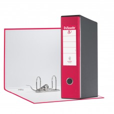 Registratore Eurofile G55 - dorso 8 cm - protocollo 23x33 cm - fucsia - Esselte