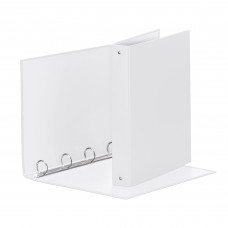 Raccoglitore Meeting - 4 anelli tondi 30 mm - dorso 4 cm - 22x30 cm - PPL - bianco - Esselte