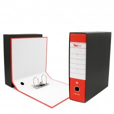 Registratore Starbox - dorso 8 cm - commerciale 23 x 30 cm - rosso - Starline