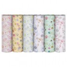 Carta regalo riciclata Fiori di campo - 100 fogli - 70x100cm - fantasie assortite - Rex Sadoch