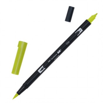 Pennarello Dual Brush 126 - light olive - Tombow Pennarello Dual Brush 126 - light olive - Tombow