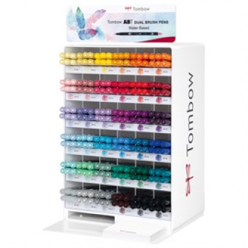 Pennarelli Tombow ABT Dual Brush - 36 colori assortiti - Koh.I.Noor - expo 216 pezzi