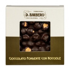 Tavoletta di cioccolato con nocciole - fondente - 120 gr - Barbero Tavoletta di cioccolato con nocciole - fondente - 120 gr - Barbero