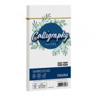 Busta Calligraphy Shiro Eco -  110 x 220 mm - 120 gr - gesso - Favini - conf. 25 pezzi