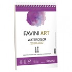 Blocco spiralato Watercolor - 23 x 29,7 cm - 300 gr - 20 fogli - Favini Art