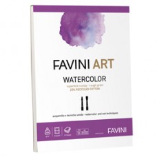 Album collato Watercolor - A4 - 300 gr - 10 fogli - Favini Art