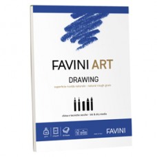 Album collato Drawing - A4 - 140 gr - 30 fogli  - Favini Art
