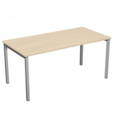 Scrivania lineare Easy Plus - 120 x 80 x 72,5 cm - faggio