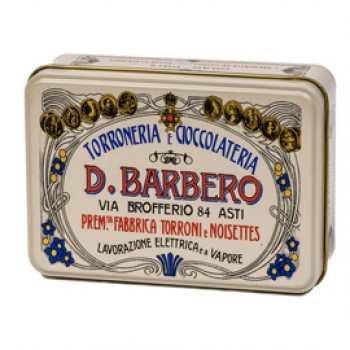 Scrigno regalo - con tartufi misti - 130 gr - metallo - panna - Barbero Scrigno regalo - con tartufi misti - 130 gr - metallo - panna - Barbero