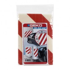 Pannello antiurto adesivo BOX JOLLY - 20 x 30 cm - bianco/rosso - Geko