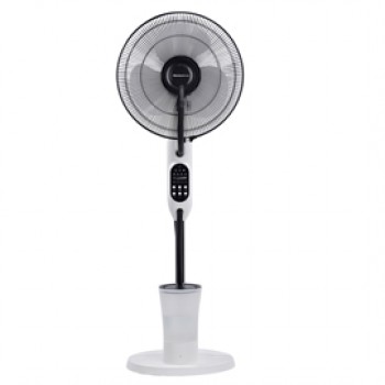 Ventilatore Mistic Fan - da terra - con nebulizatore - serbatoio 2,8 L - 80 W - diametro 40 cm - 43 x 40 x 125 cm - Melchioni family