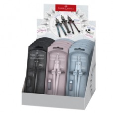 Compasso Quick Stream - colori assortiti - Faber Castell - expo 15 pezzi Compasso Quick Stream - colori assortiti - Faber Castell - expo 15 pezzi