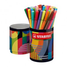 Pennarello Pen 68 Arty - colori assortiti - Stabilo - barattolo 45 pezzi Pennarello Pen 68 Arty - colori assortiti - Stabilo - barattolo 45 pezzi
