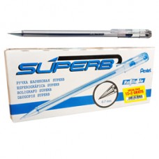 Penna a sfera Super B - punta 0,7 mm - blu - Pentel - promo pack 12+2 pezzi Penna a sfera Super B - punta 0,7 mm - blu - Pentel - promo pack 12+2 pezzi