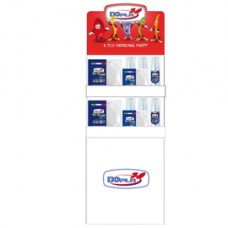 Espositore da terra Mini con piatti e bicchieri Reuse - bianco - Dopla Espositore da terra Mini con piatti e bicchieri Reuse - bianco - Dopla