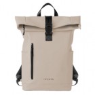 Zaino Roll-top Drop - 30 x 42 x 14 cm - gomma - crema - In Tempo Zaino Roll-top Drop - 30 x 42 x 14 cm - gomma - crema - In Tempo