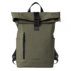 Zaino Roll-top Drop - 30 x 42 x 14 cm - gomma - verde - In Tempo Zaino Roll-top Drop - 30 x 42 x 14 cm - gomma - verde - In Tempo
