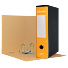 Registratore Essentials G75 - dorso 8 cm - protocollo 23 x 33 cm - giallo - Esselte Registratore Essentials G75 - dorso 8 cm - protocollo 23 x 33 cm - giallo - Esselte