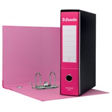 Registratore Essentials G75 - dorso 8 cm - protocollo 23 x 33 cm - fucsia - Esselte Registratore Essentials G75 - dorso 8 cm - protocollo 23 x 33 cm - fucsia - Esselte