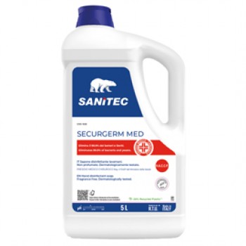 Sapone liquido Securgerm Med PMC - tanica 5 L - Sanitec Sapone liquido Securgerm Med PMC - tanica 5 L - Sanitec