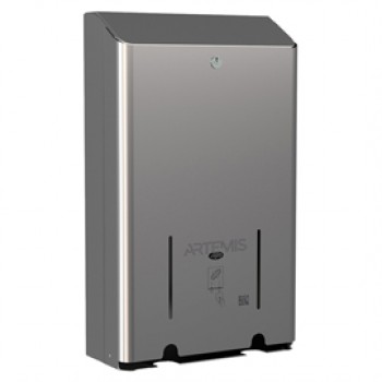 Dispenser assorbenti Artemis - 2 colonne - acciaio - inox lucido - Mar Plast Dispenser assorbenti Artemis - 2 colonne - acciaio - inox lucido - Mar Plast