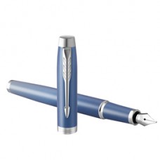 Penna stilografica IM Monochrome Rituals Blue - punta M - blu - Parker Penna stilografica IM Monochrome Rituals Blue - punta M - blu - Parker