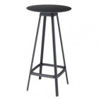 Tavolo bar alto Tapas TAVTA - rotondo - nero - Unisit Tavolo bar alto Tapas TAVTA - rotondo - nero - Unisit