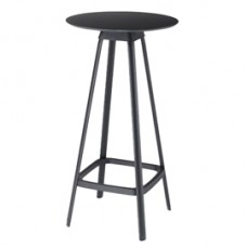 Tavolo bar alto Tapas TAVTA - rotondo - nero - Unisit Tavolo bar alto Tapas TAVTA - rotondo - nero - Unisit