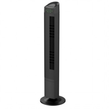Ventilatore a torre Skyline - c/telecomando - 3 velocità - 65 W - 29 x 29 x 90,7 cm - nero - CFG