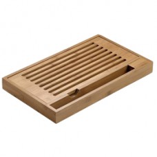 Tagliere antibriciole - 40 x 24 x 4 cm - bamboo - naturale - Leone Tagliere antibriciole - 40 x 24 x 4 cm - bamboo - naturale - Leone