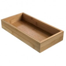 Contenitore buffet - 15,3 x 30,6 x 5 cm - bamboo - naturale - Leone Contenitore buffet - 15,3 x 30,6 x 5 cm - bamboo - naturale - Leone