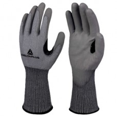 Guanto antitaglio Venicut C02 - maglia softnocut - palmo in poliuretano - taglia 08 - grigio - Deltaplus