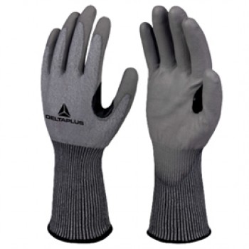 Guanto antitaglio Venicut C02 - maglia softnocut - palmo in poliuretano - taglia 08 - grigio - Deltaplus