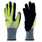 Guanto antiurto EOS NOCUT VV909 - taglia 09 - giallo fluo/grigio - Deltaplus