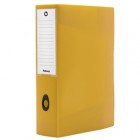 Scatola progetto Plus HOLOS - 25 x 35 cm - dorso 8 cm - giallo sabbia - Fellowes