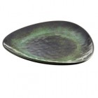 Piatto triangolare Linea Amazzonia - 26,5 x 2,5 cm - melamina - Leone