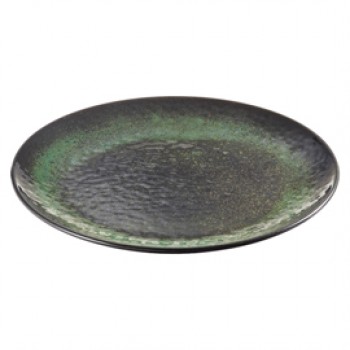 Piatto piano Linea Amazzonia - diametro 27 x 2,5 cm - melamina - Leone