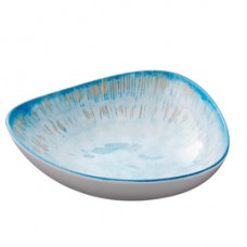 Ciotola triangolare Linea Oceano - 23,5 x 6 cm - melamina - Leone Ciotola triangolare Linea Oceano - 23,5 x 6 cm - melamina - Leone