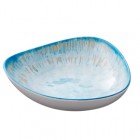 Ciotola triangolare Linea Oceano - 18,5 x 6 cm - melamina - Leone